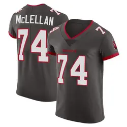 Nike Tyler McLellan Tampa Bay Buccaneers Elite Pewter Alternate Vapor Jersey - Men's