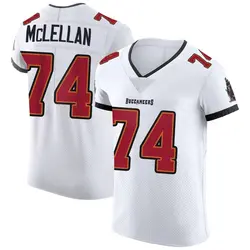 Nike Tyler McLellan Tampa Bay Buccaneers Elite White Vapor Jersey - Men's