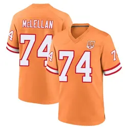 Nike Tyler McLellan Tampa Bay Buccaneers Game Cream sicle 50th Season Jersey - Men's