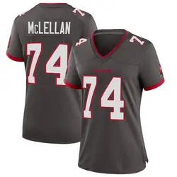 Nike Tyler McLellan Tampa Bay Buccaneers Game Pewter Alternate Jersey - Women's