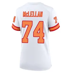 Nike Tyler McLellan Tampa Bay Buccaneers Game White '76 50th Season Jersey - Women's
