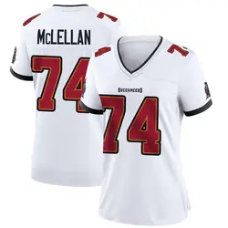 Nike Tyler McLellan Tampa Bay Buccaneers Game White Jersey - Women's