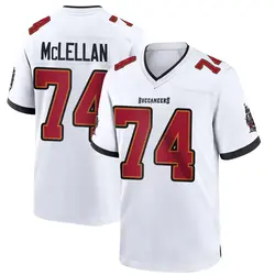Nike Tyler McLellan Tampa Bay Buccaneers Game White Jersey - Youth