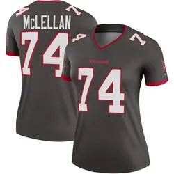 Nike Tyler McLellan Tampa Bay Buccaneers Legend Pewter Alternate Jersey - Women's