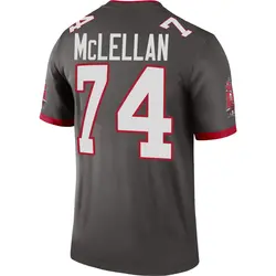 Nike Tyler McLellan Tampa Bay Buccaneers Legend Pewter Alternate Jersey - Youth