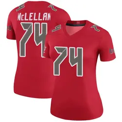 Nike Tyler McLellan Tampa Bay Buccaneers Legend Red Color Rush Jersey - Women's