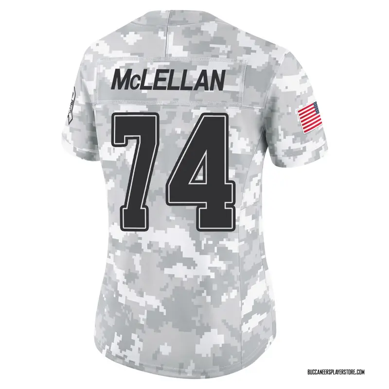 Nike Tyler McLellan Tampa Bay Buccaneers Limited Arctic Camo 2024 Salute to Service Jersey - Women's