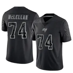 Nike Tyler McLellan Tampa Bay Buccaneers Limited Black Reflective Jersey - Men's