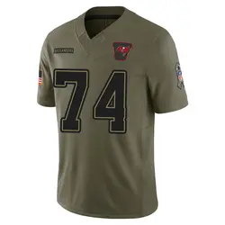 Nike Tyler McLellan Tampa Bay Buccaneers Limited Olive 2025 Salute to Service Jersey - Youth