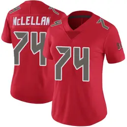 Nike Tyler McLellan Tampa Bay Buccaneers Limited Red Color Rush Jersey - Women's