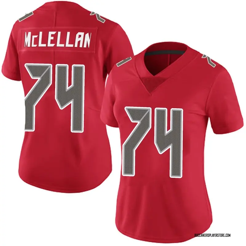 Nike Tyler McLellan Tampa Bay Buccaneers Limited Red Team Color Vapor Untouchable Jersey - Women's