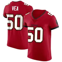 Nike Vita Vea Tampa Bay Buccaneers Elite Red Vapor Jersey - Men's