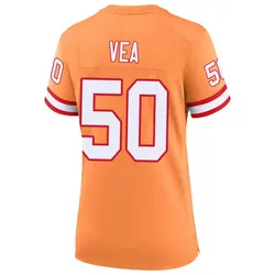 Nike Vita Vea Tampa Bay Buccaneers Game Cream sicle 50th Season Jersey - Women's