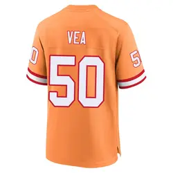 Nike Vita Vea Tampa Bay Buccaneers Game Cream sicle 50th Season Jersey - Youth