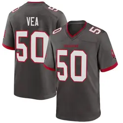 Nike Vita Vea Tampa Bay Buccaneers Game Pewter Alternate Jersey - Youth
