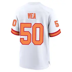Nike Vita Vea Tampa Bay Buccaneers Game White '76 Jersey - Men's