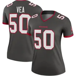 Nike Vita Vea Tampa Bay Buccaneers Legend Pewter Alternate Jersey - Women's