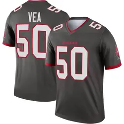 Nike Vita Vea Tampa Bay Buccaneers Legend Pewter Alternate Jersey - Youth