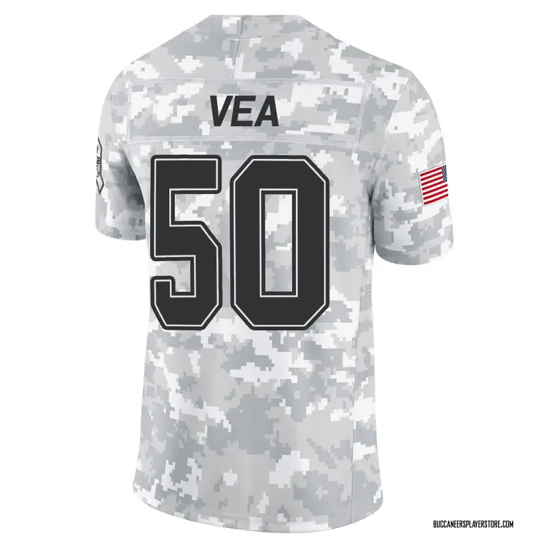 Nike Vita Vea Tampa Bay Buccaneers Limited Arctic Camo 2024 Salute to Service Jersey - Men's