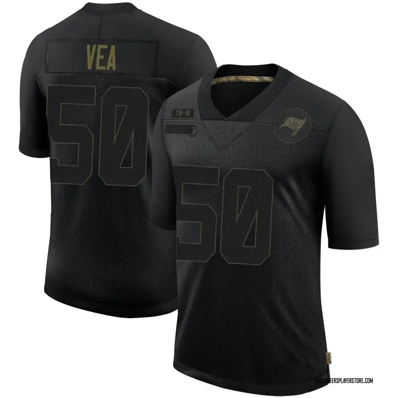 Nike Vita Vea Tampa Bay Buccaneers Limited Black 2020 Salute To Service Jersey - Men's