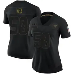 Nike Vita Vea Tampa Bay Buccaneers Limited Black 2020 Salute To Service Jersey - Women's