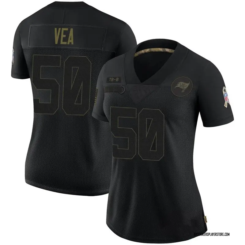Nike Vita Vea Tampa Bay Buccaneers Limited Black 2020 Salute To Service Jersey - Women's