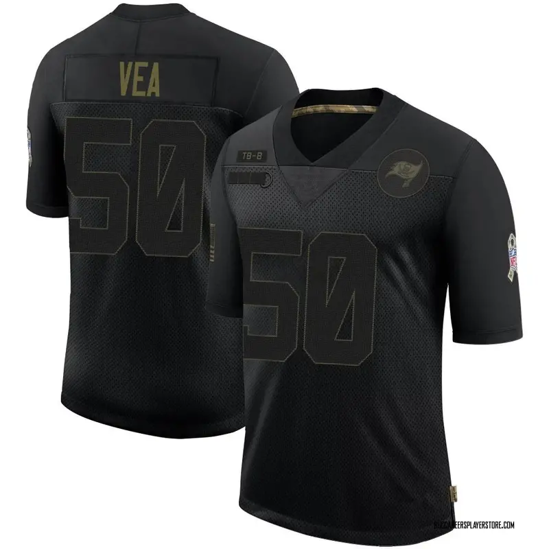Nike Vita Vea Tampa Bay Buccaneers Limited Black 2020 Salute To Service Jersey - Youth