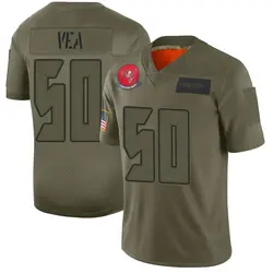 Nike Vita Vea Tampa Bay Buccaneers Limited Camo 2019 Salute to Service Jersey - Youth