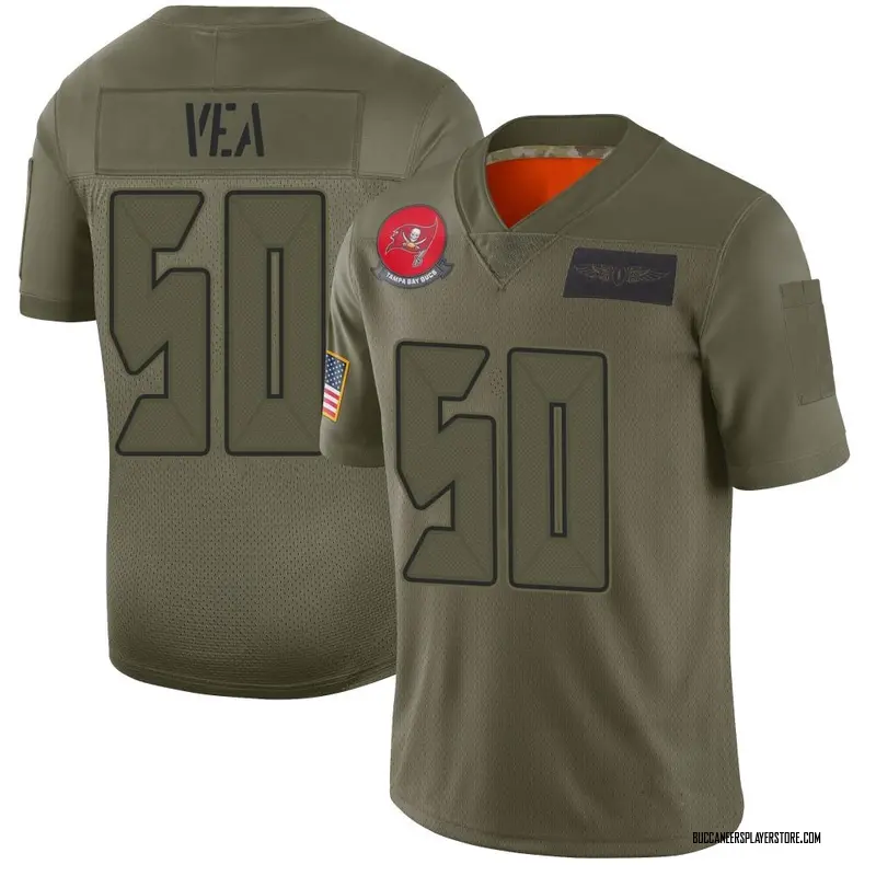 Nike Vita Vea Tampa Bay Buccaneers Limited Camo 2019 Salute to Service Jersey - Youth