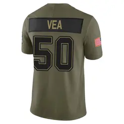 Nike Vita Vea Tampa Bay Buccaneers Limited Olive 2025 Salute to Service Jersey - Men's
