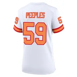 Nike Warren Peeples Tampa Bay Buccaneers Game White '76 Jersey - Women's
