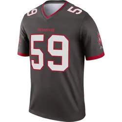 Nike Warren Peeples Tampa Bay Buccaneers Legend Pewter Alternate Jersey - Men's
