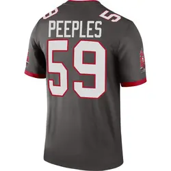 Nike Warren Peeples Tampa Bay Buccaneers Legend Pewter Alternate Jersey - Men's