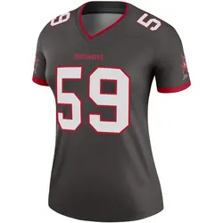 Nike Warren Peeples Tampa Bay Buccaneers Legend Pewter Alternate Jersey - Women's