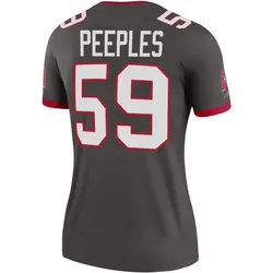 Nike Warren Peeples Tampa Bay Buccaneers Legend Pewter Alternate Jersey - Women's