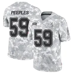 Nike Warren Peeples Tampa Bay Buccaneers Limited Arctic Camo 2024 Salute to Service Jersey - Men's