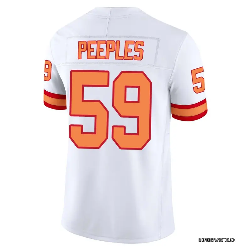 Nike Warren Peeples Tampa Bay Buccaneers Limited White '76 Vapor F.U.S.E. Jersey - Men's