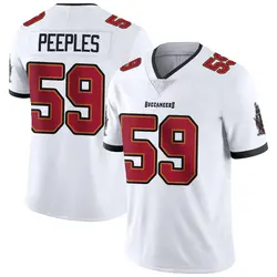 Nike Warren Peeples Tampa Bay Buccaneers Limited White Vapor Untouchable Jersey - Men's
