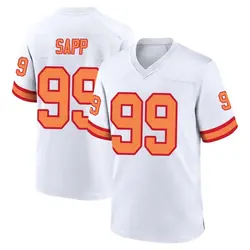 Nike Warren Sapp Tampa Bay Buccaneers Game White '76 Jersey - Men's