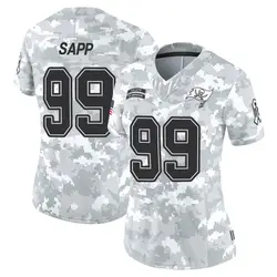 Nike Warren Sapp Tampa Bay Buccaneers Limited Arctic Camo 2024 Salute to Service Jersey - Women's