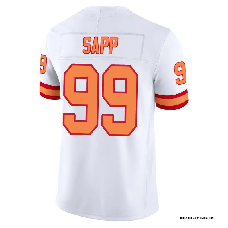 Nike Warren Sapp Tampa Bay Buccaneers Limited White '76 Vapor F.U.S.E. Jersey - Men's