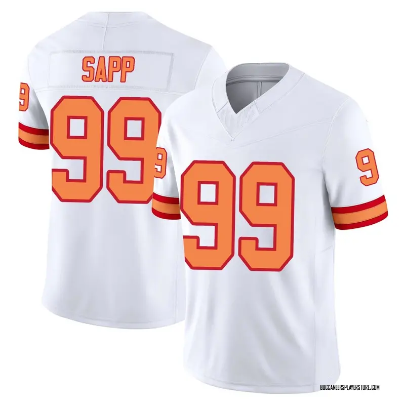Nike Warren Sapp Tampa Bay Buccaneers Limited White '76 Vapor F.U.S.E. Jersey - Youth