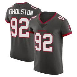 Nike William Gholston Tampa Bay Buccaneers Elite Pewter Alternate Vapor Jersey - Men's