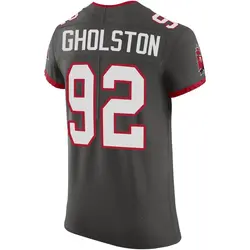 Nike William Gholston Tampa Bay Buccaneers Elite Pewter Alternate Vapor Jersey - Men's