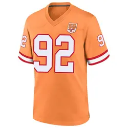 Nike William Gholston Tampa Bay Buccaneers Game Cream sicle 50th Season Jersey - Youth