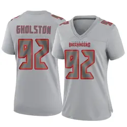 Nike William Gholston Tampa Bay Buccaneers Game Gray Atmosphere Fashion Jersey - Women's