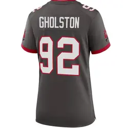 Nike William Gholston Tampa Bay Buccaneers Game Pewter Alternate Jersey - Women's