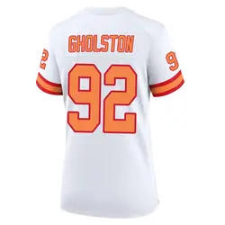 Nike William Gholston Tampa Bay Buccaneers Game White '76 50th Season Jersey - Women's