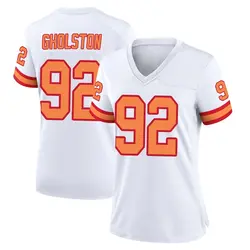 Nike William Gholston Tampa Bay Buccaneers Game White '76 Jersey - Women's