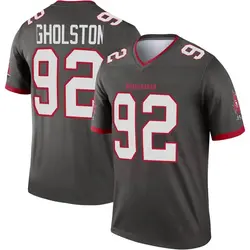 Nike William Gholston Tampa Bay Buccaneers Legend Pewter Alternate Jersey - Men's